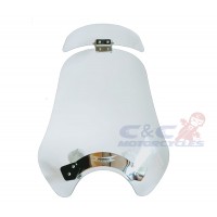 Parabrisa Bolha Motovisor Classic Defletor De Ar Shadow 750 2011 em diante